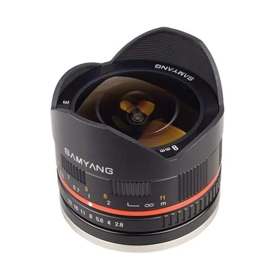 Samyang 8mm F2.8 fisheye objectief