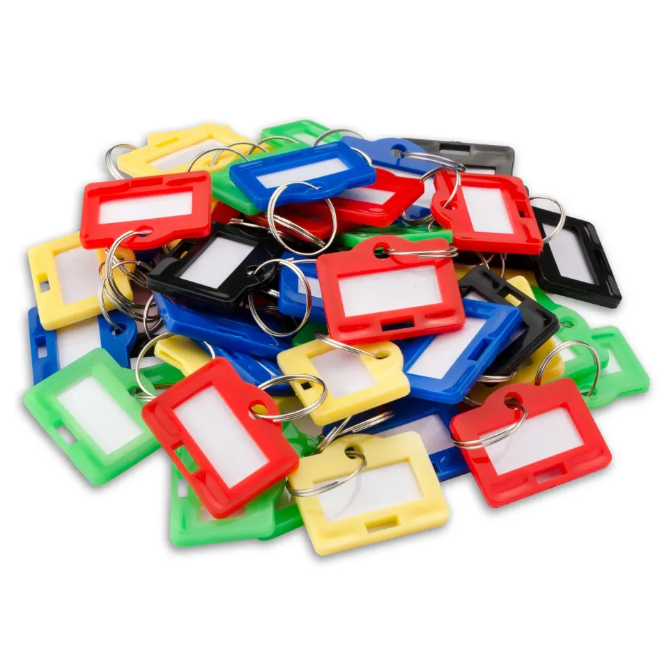 Barska sleutellabels small 50 stuks assorti