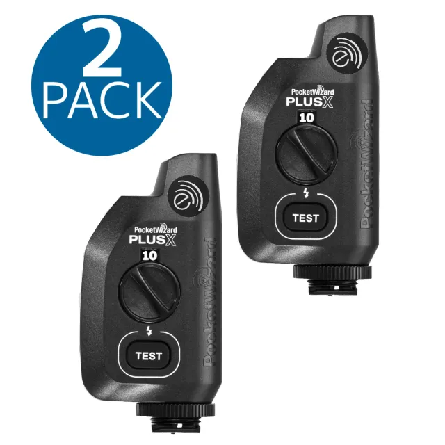 PocketWizard PlusXe Transceiver Flitstrigger 2-pack 10-kanaals