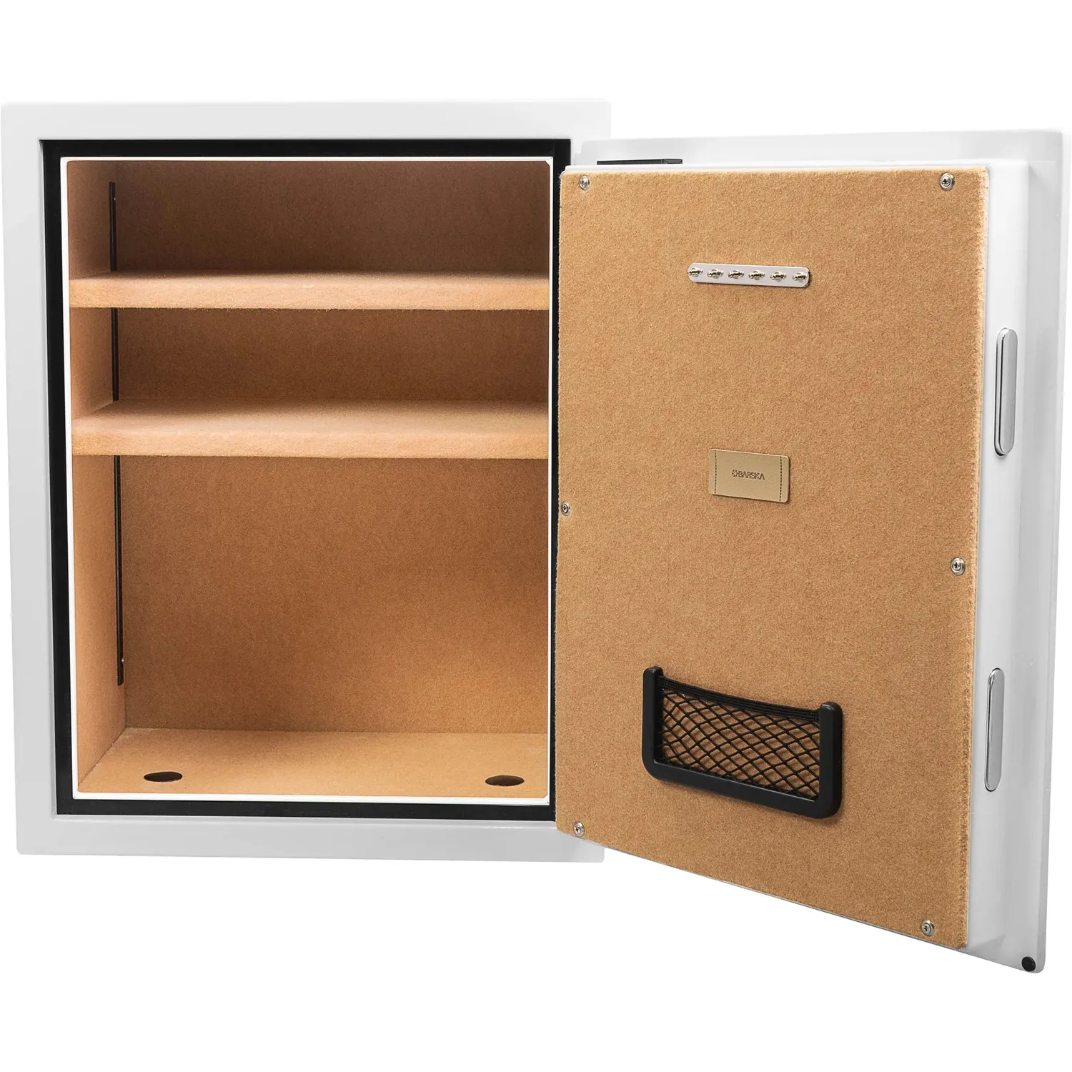 Barska biometrische kluis 127L brandwerend wit vingerafdruk