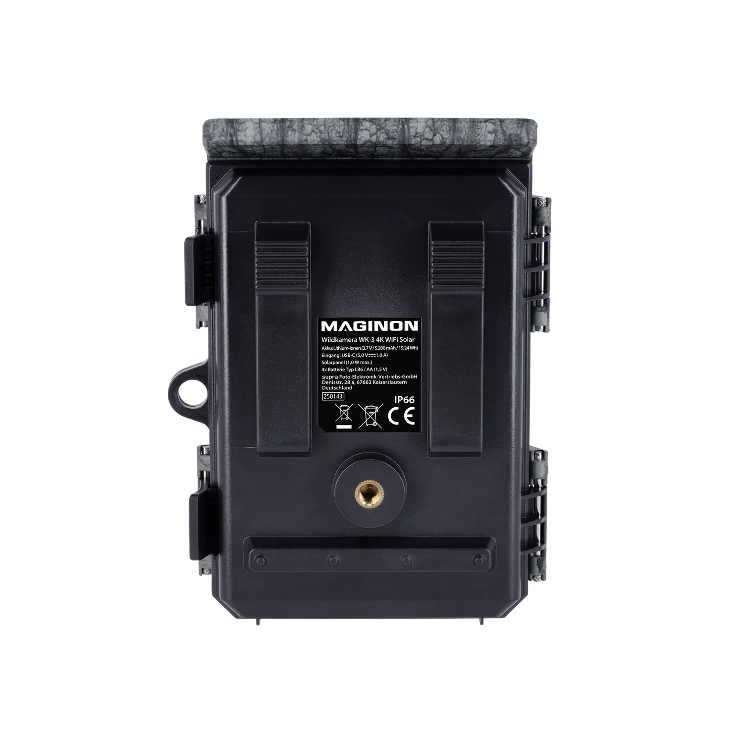 Maginon WK-3 4K WiFi Solar wildcamera B-ware nachtzicht