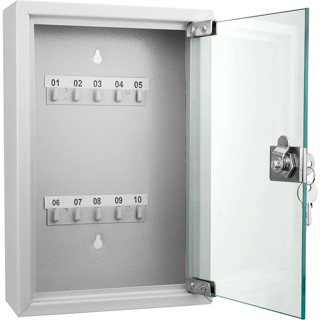 Barska CB12986 sleutelkast 10 sleutels glasdeur staal