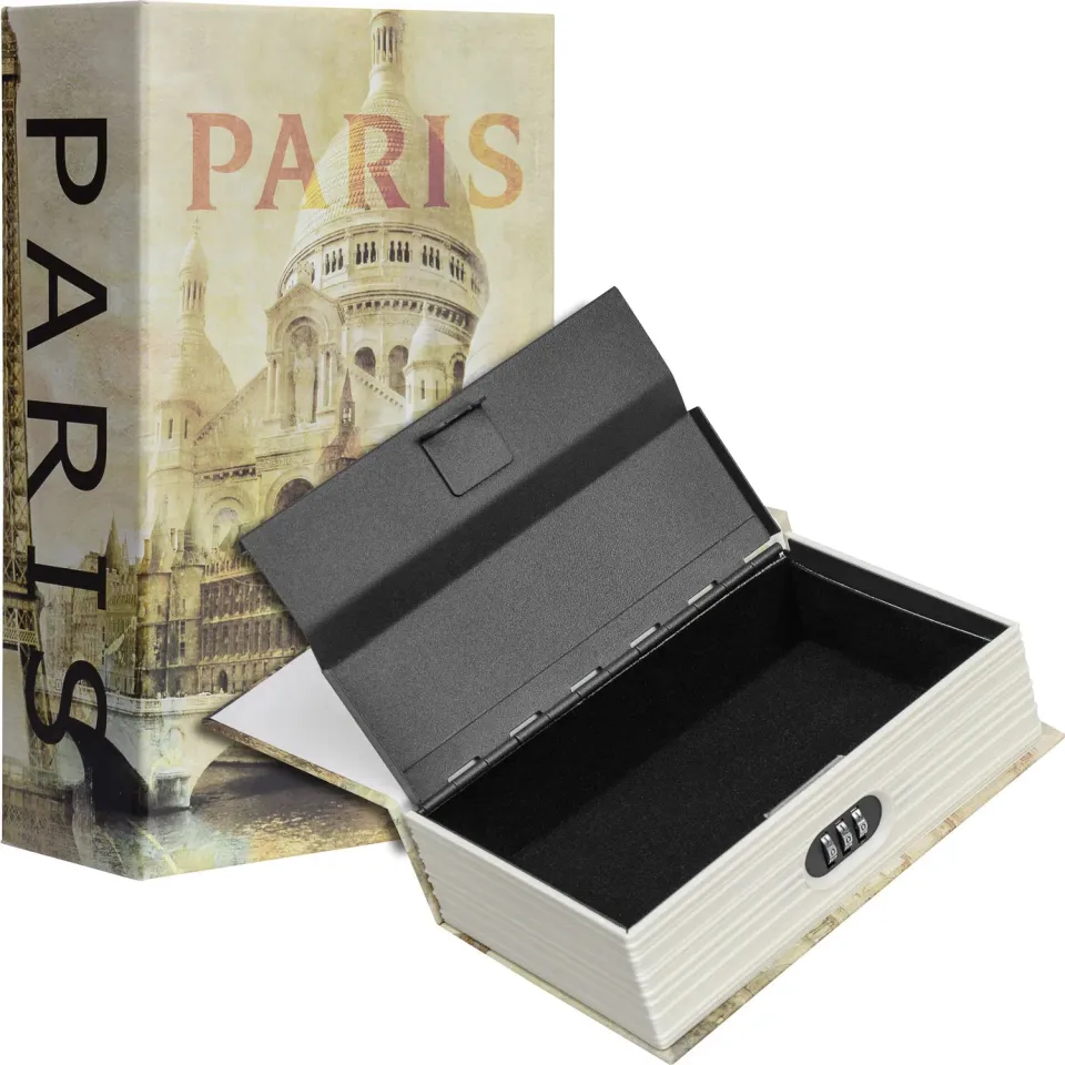 Barska Paris CB12362 boekkluis met cijferslot