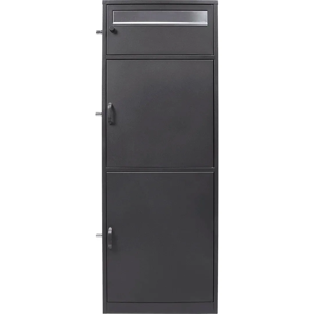 Barska MPCB-100 pakketbox brievenbus staal 3-vaks