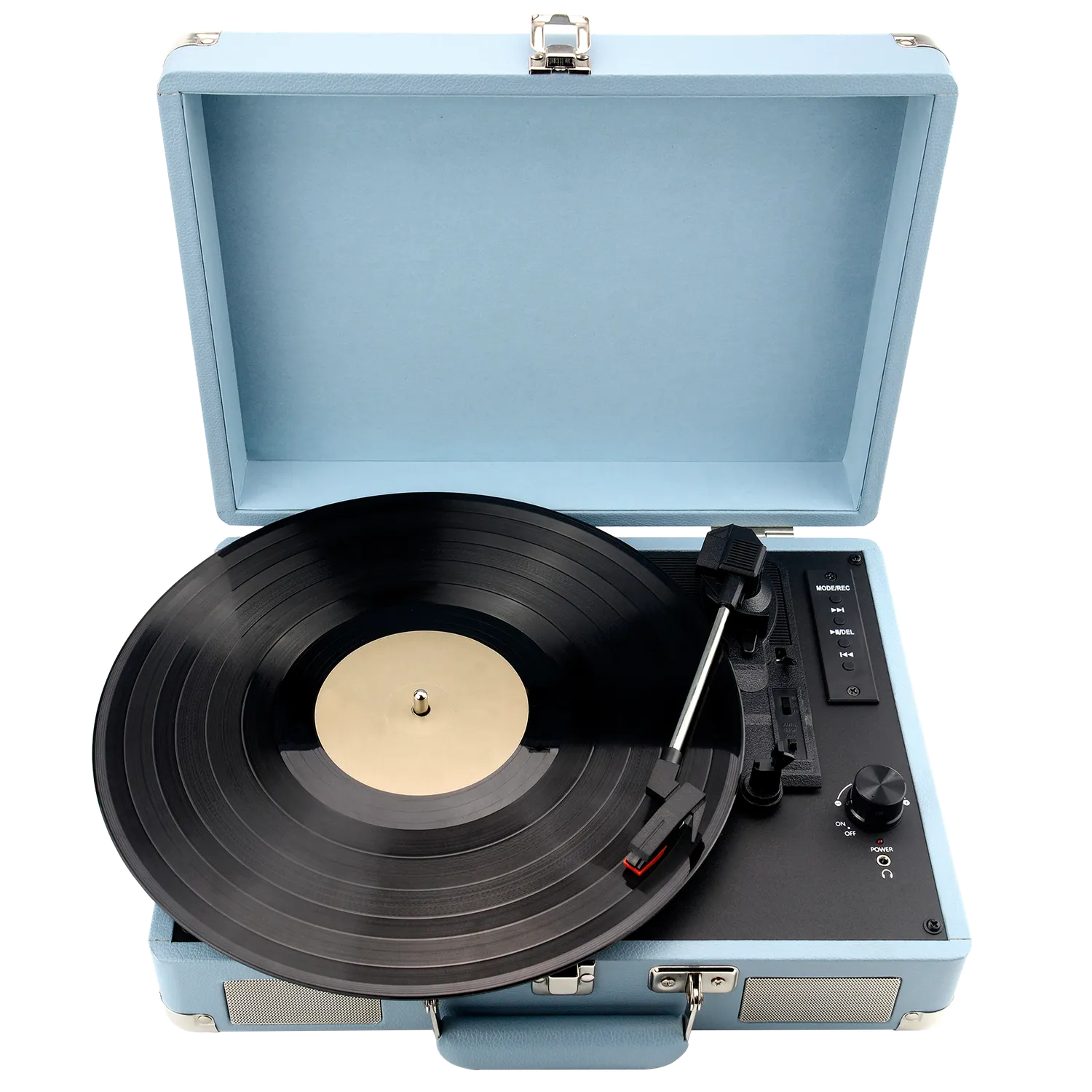 Maginon RRP-1 retro platenspeler bluetooth blauw B-ware