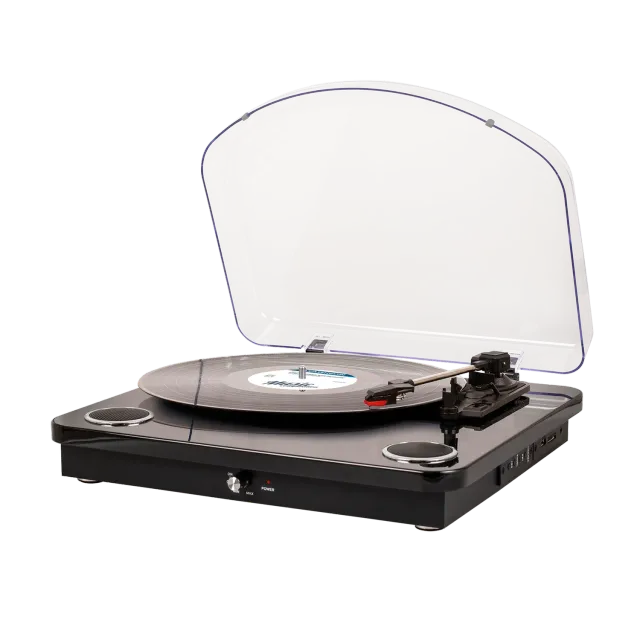 Maginon HS-T08 platenspeler zwart USB B-ware