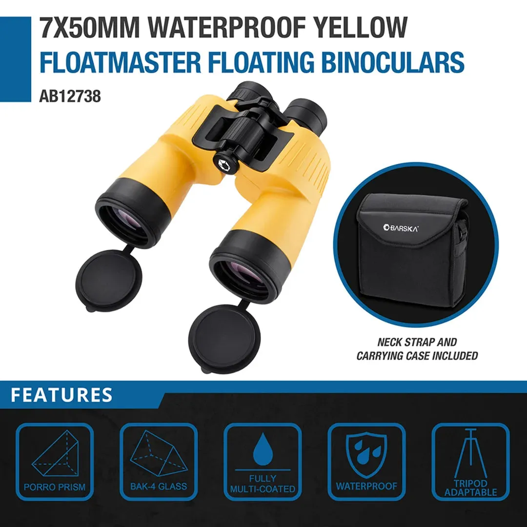 Barska Floatmaster 7x50 AB12738 verrekijker drijvend geel