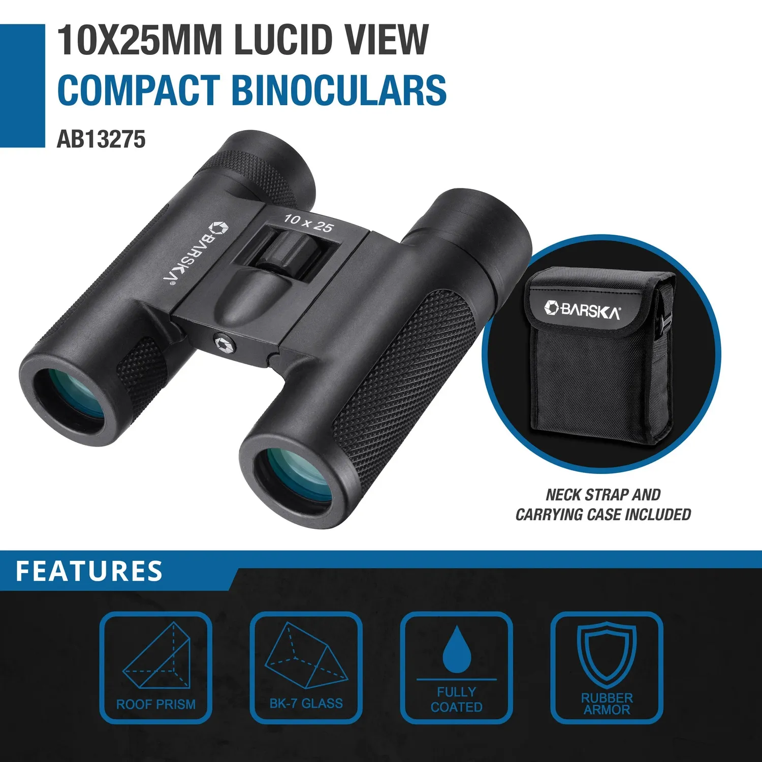Barska Lucid View AB13275 verrekijker 10x25 compact