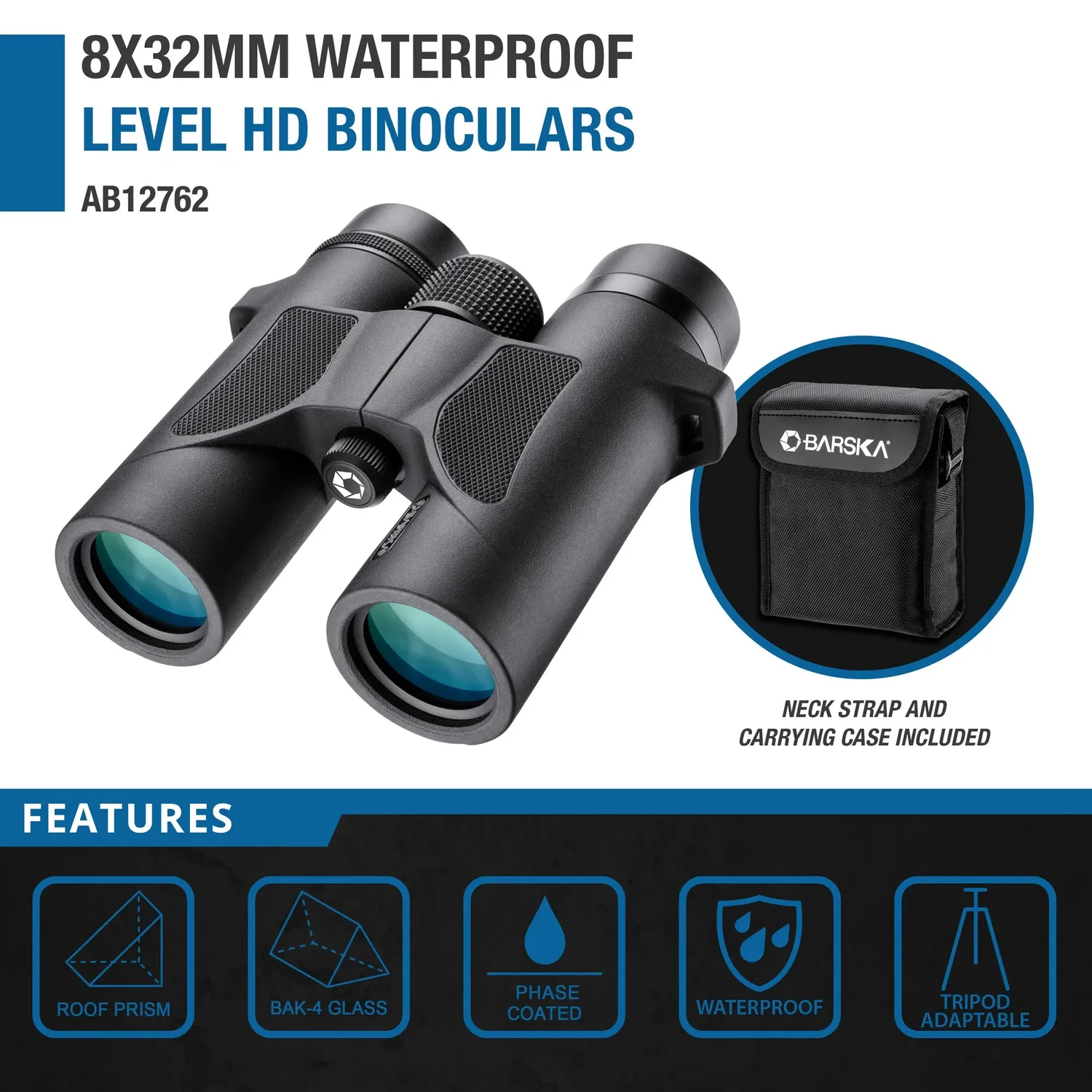 Barska Level HD AB12762 verrekijker 8x32 waterproof