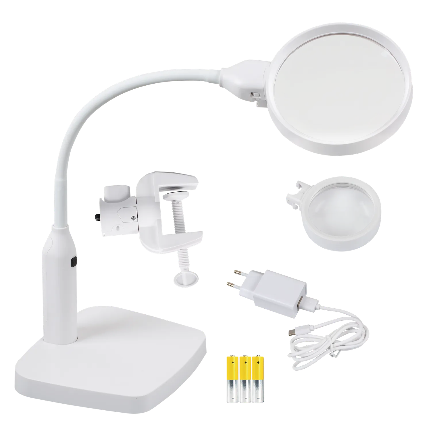 Maginon TL-120 tafelloep LED 1,8x en 3,3x vergroting