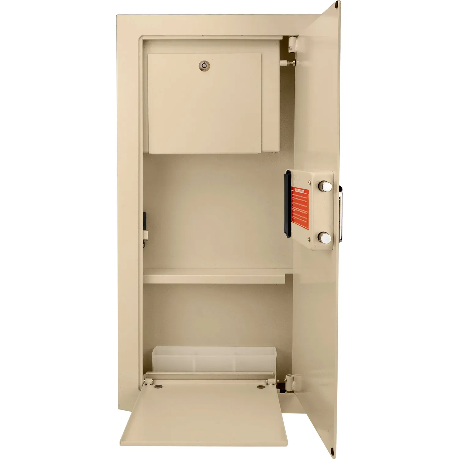 Barska AX12408 muurkluis biometrisch beige rechts