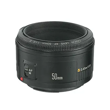Canon 50mm f/1.8 II objectief standaard lichtsterk