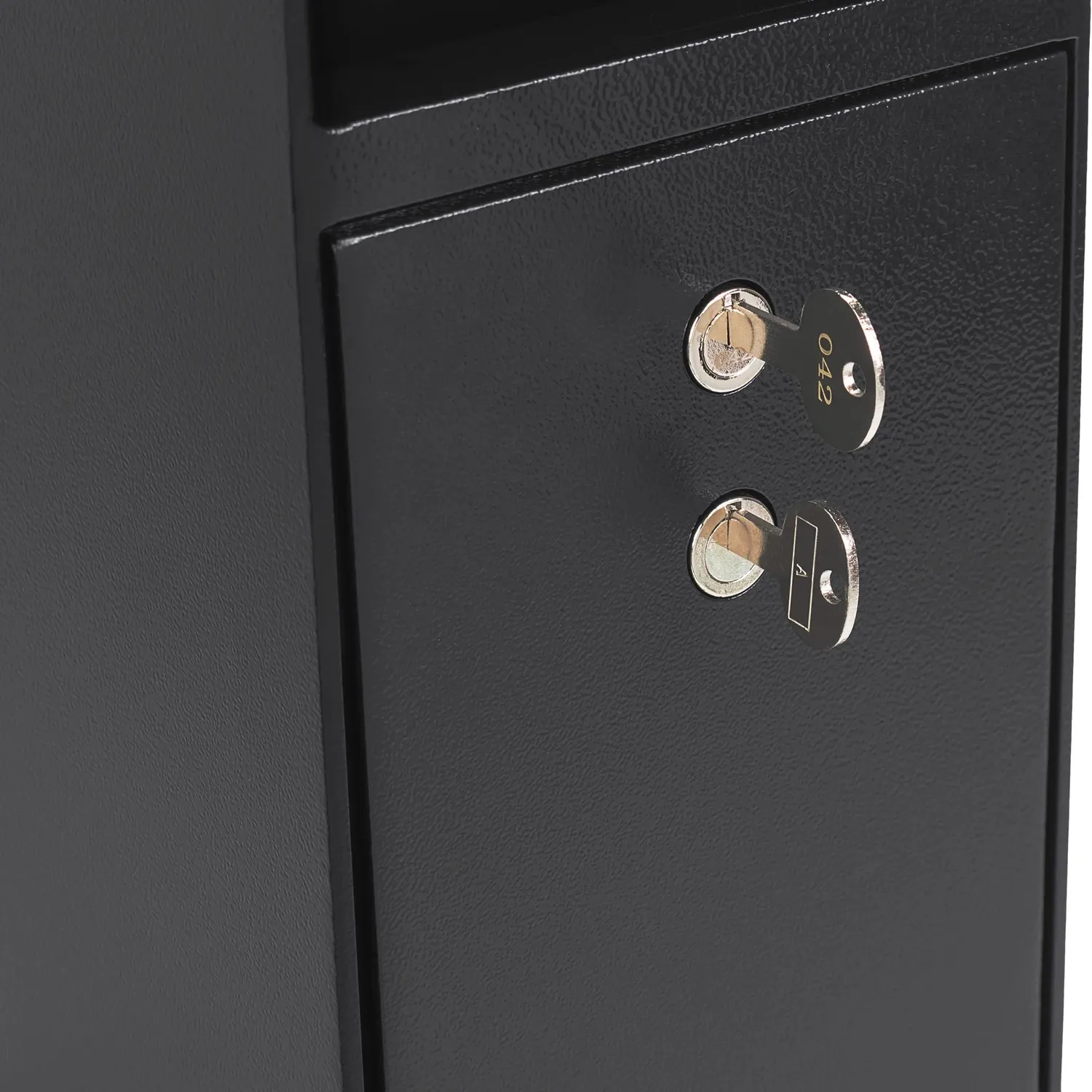 Barska AX13558 afroomkluis Dual Key inwerpsleuf staal