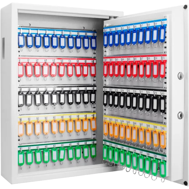 Barska AX13262 Sleutelkast 100 Sleutels Wit