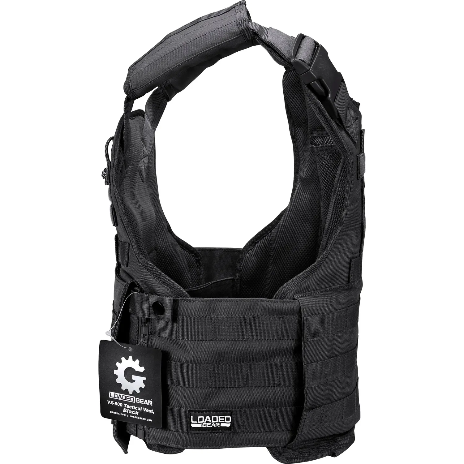 Barska Loaded Gear VX-500 tactisch vest zwart