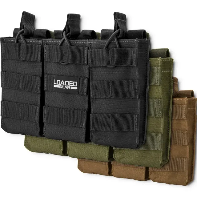 Barska Loaded Gear CX-200 magazijntasje triple zwart