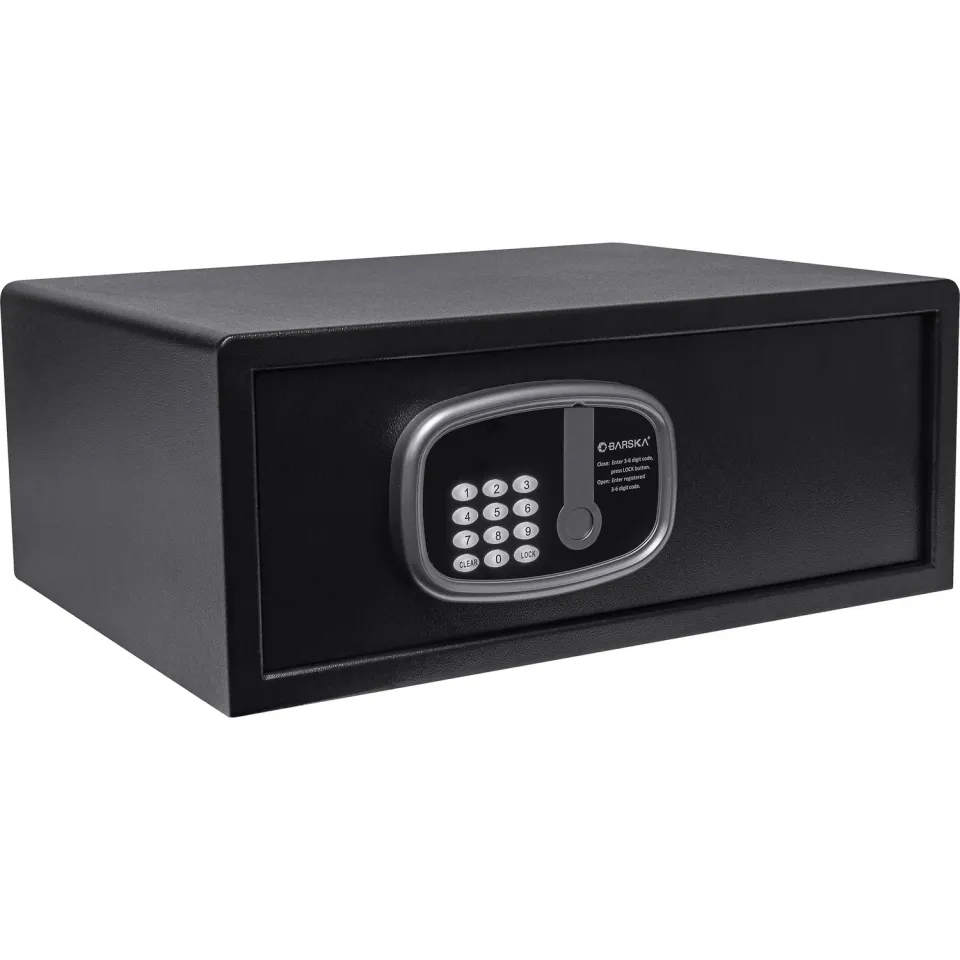 Barska HS13404 laptop hotelkluis 1 cu ft met audit trail
