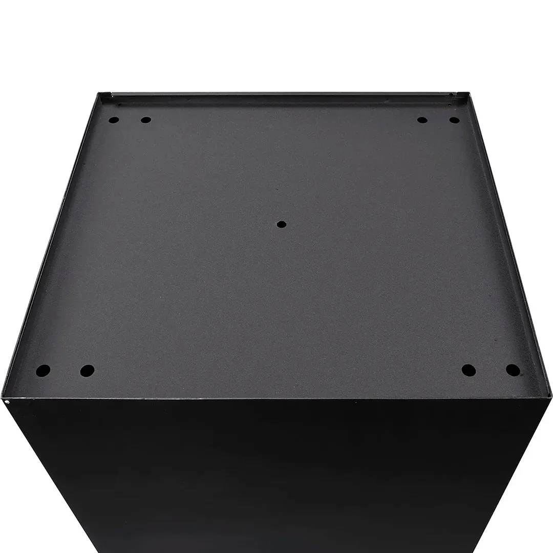 Barska MPB-700 brievenbus pakketbox staal zwart