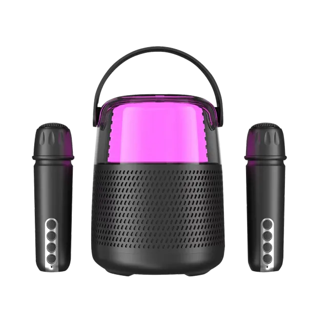 Maginon KKS-2M karaoke speaker zwart met microfoon