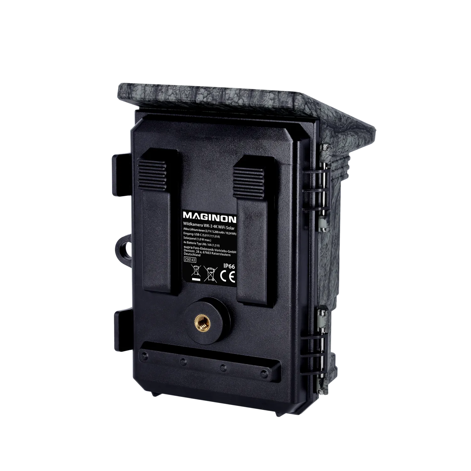 Maginon WK-3 4K WiFi Solar wildcamera B-ware nachtzicht