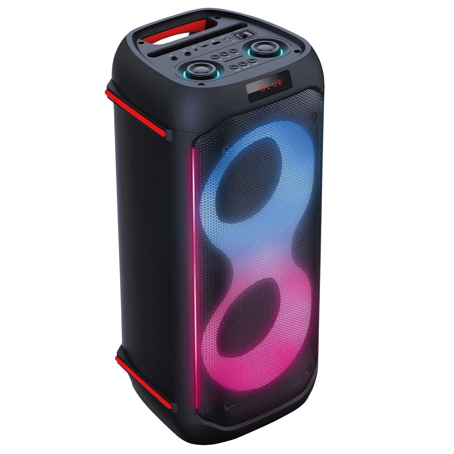 Maginon PS-60 partyspeaker met microfoon en licht