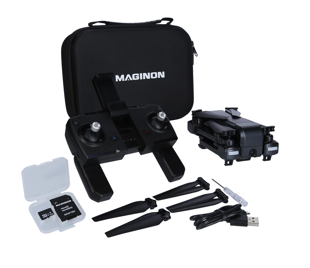 Maginon QC-90 GPS drone B-ware Full-HD wifi 248 gram