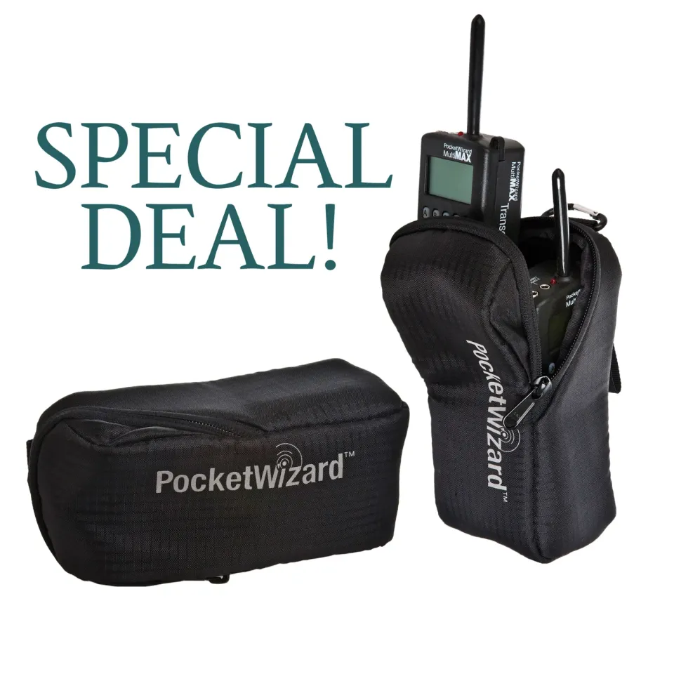 PocketWizard G Wiz 2X opbergtas zwart dubbelpack