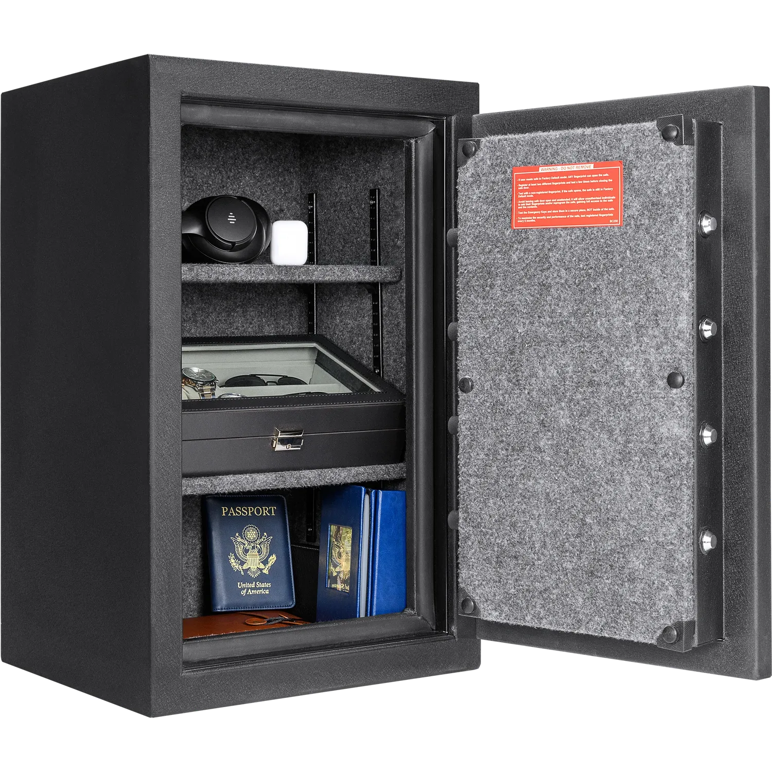 Barska AX13744 kluis biometrisch brandwerend 57L