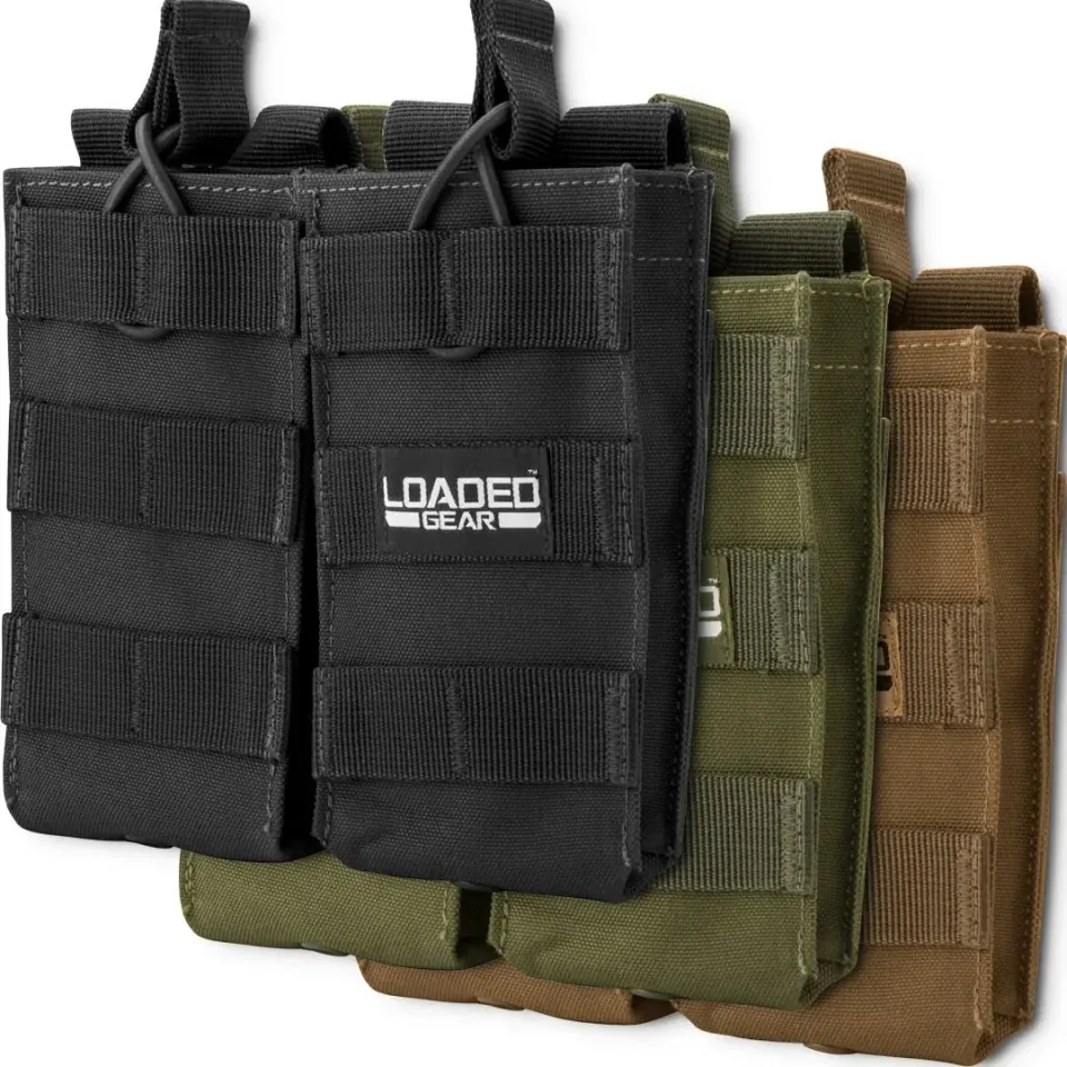 Barska Loaded Gear CX-850 magazijntas dubbel zwart modulair