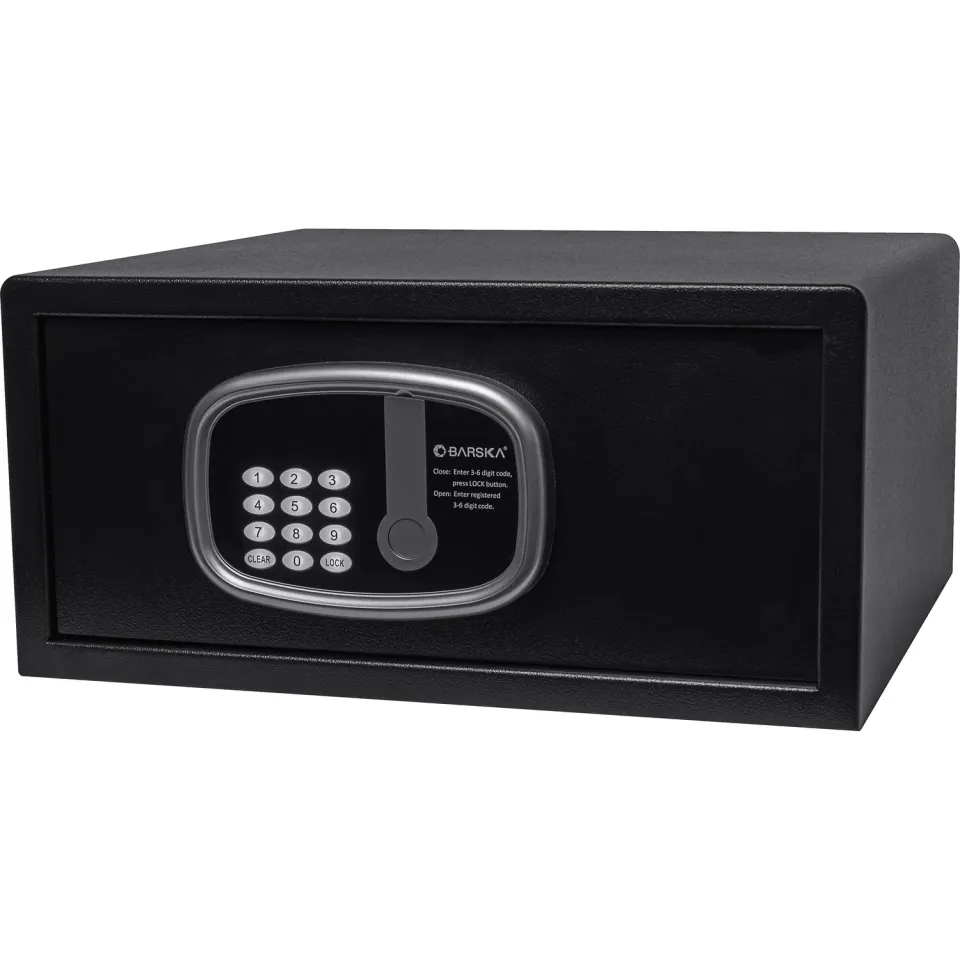 Barska Laptop Hotel kluis HS13400 0.84 cu ft led audit
