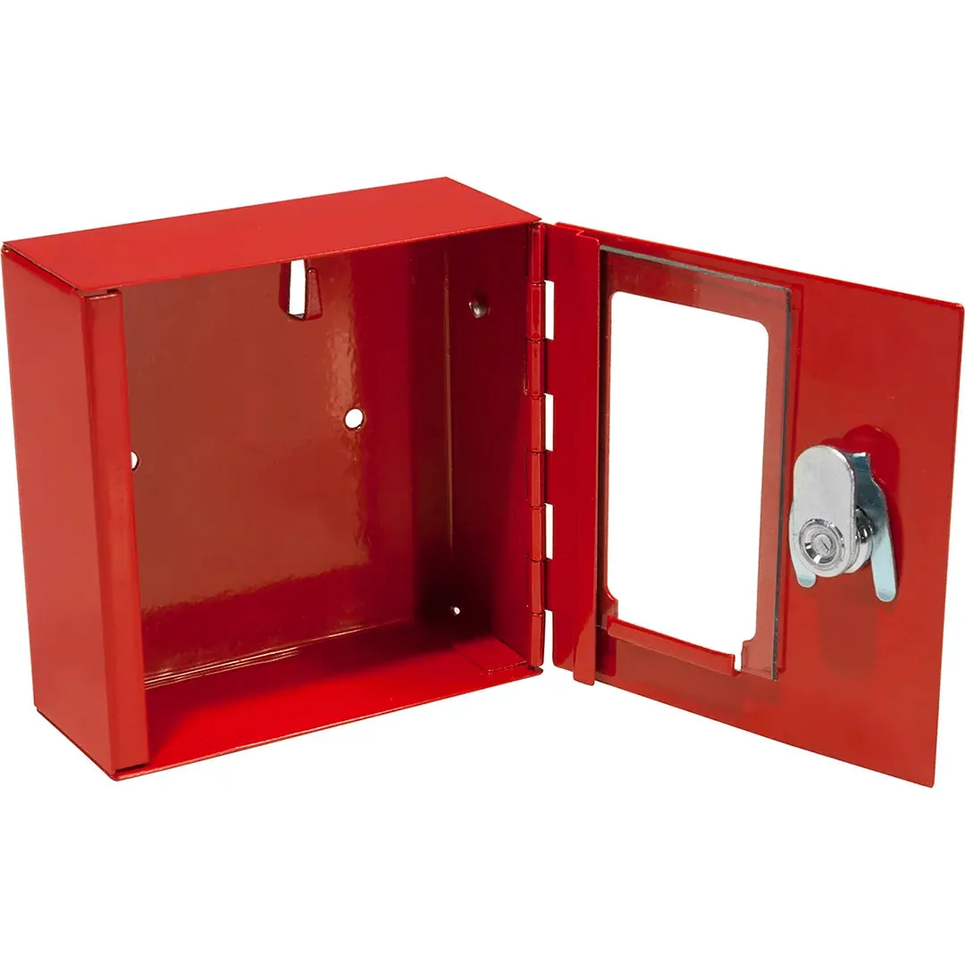 Barska AX11838 sleutelkastje nood rood met hamer klein