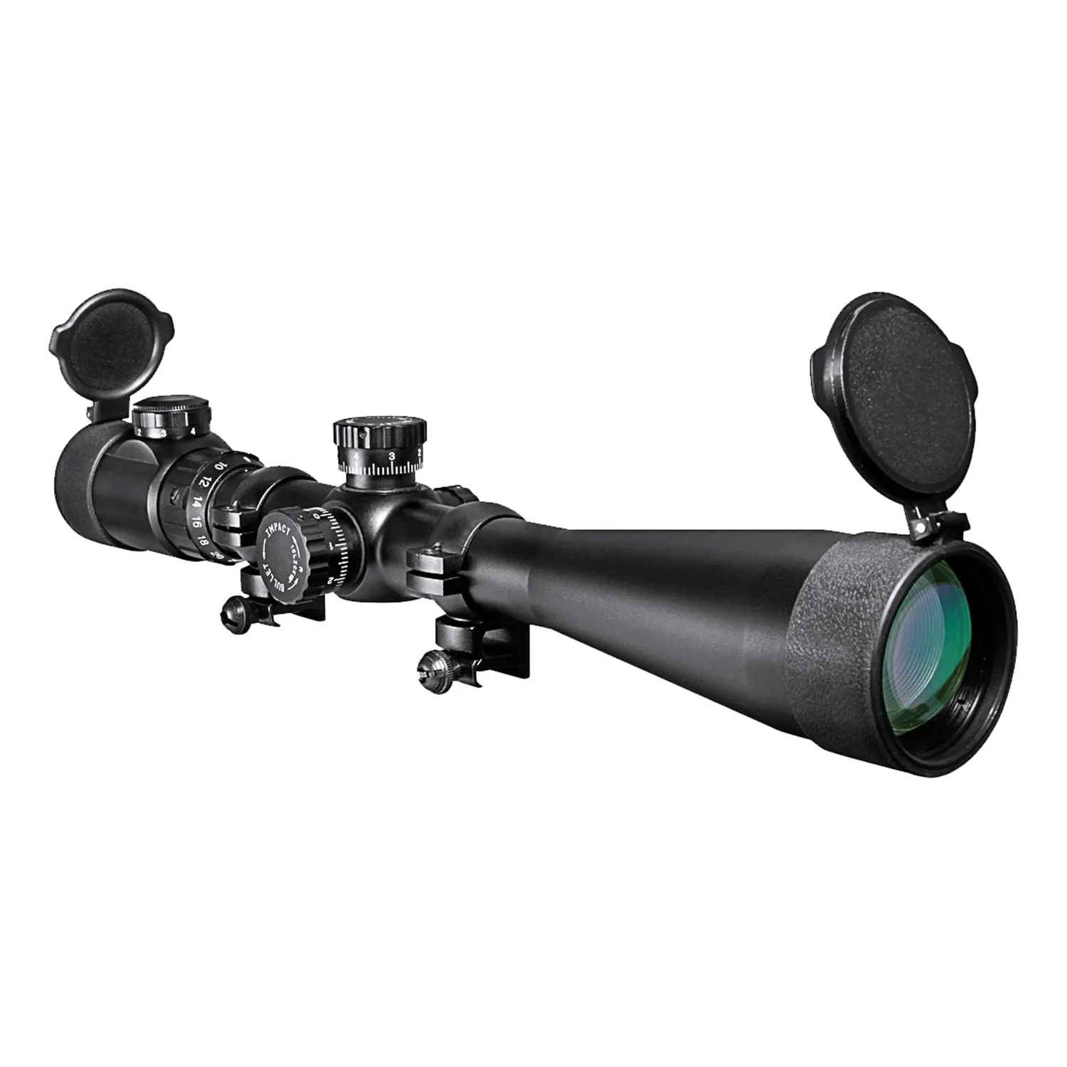 Barska SWAT 6-24x60mm IR Mil-Dot richtkijker met ringen