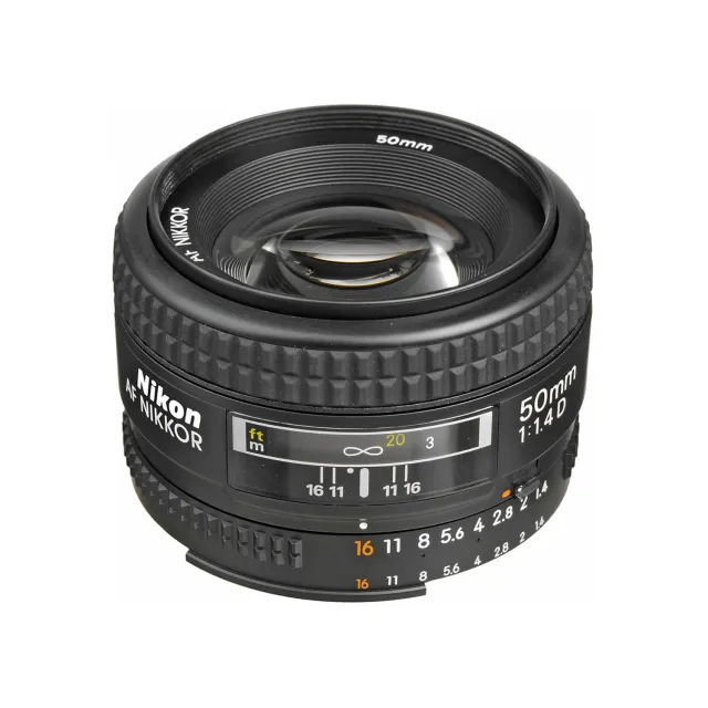 Nikon AF 50mm f/1.4D objectief lichtsterk portret