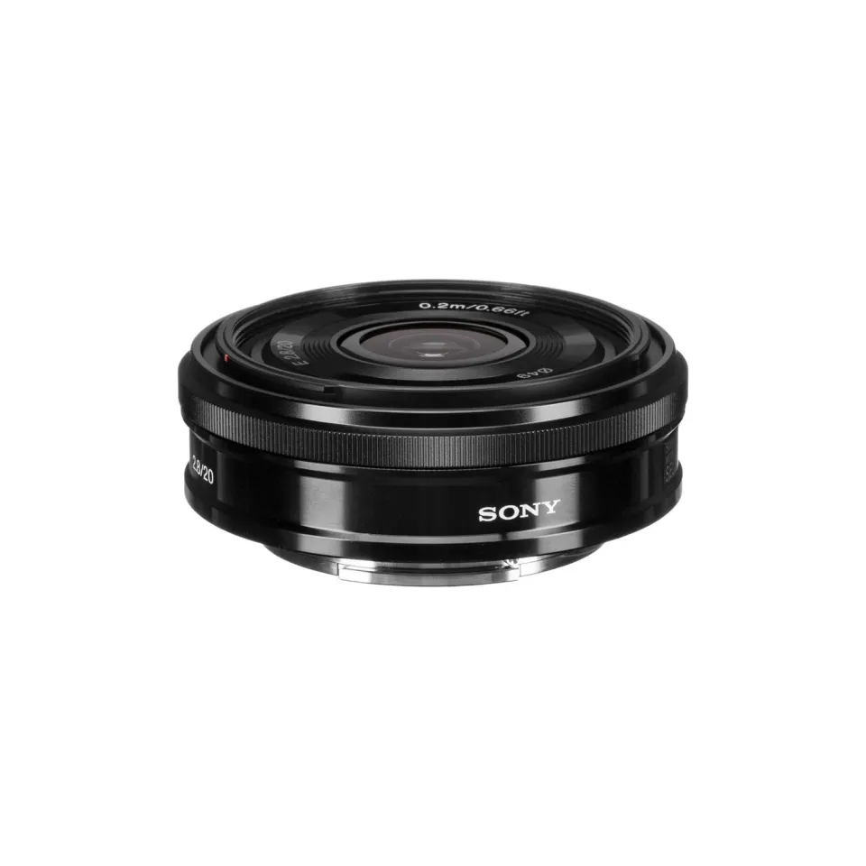 Sony 20mm f/2.8 objectief groothoek pancake