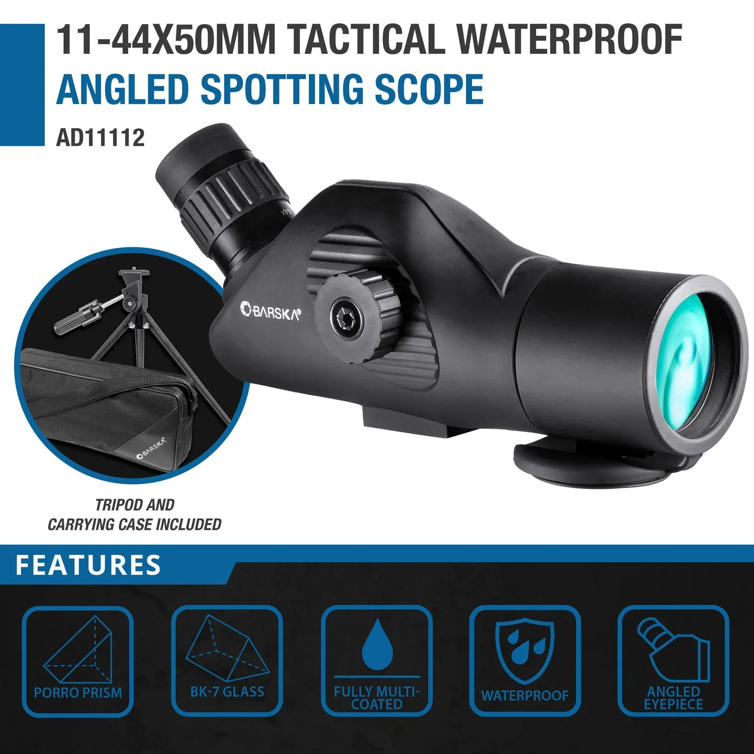 Barska Tactical AD11112 telescoop 11-44x50 gehoekt