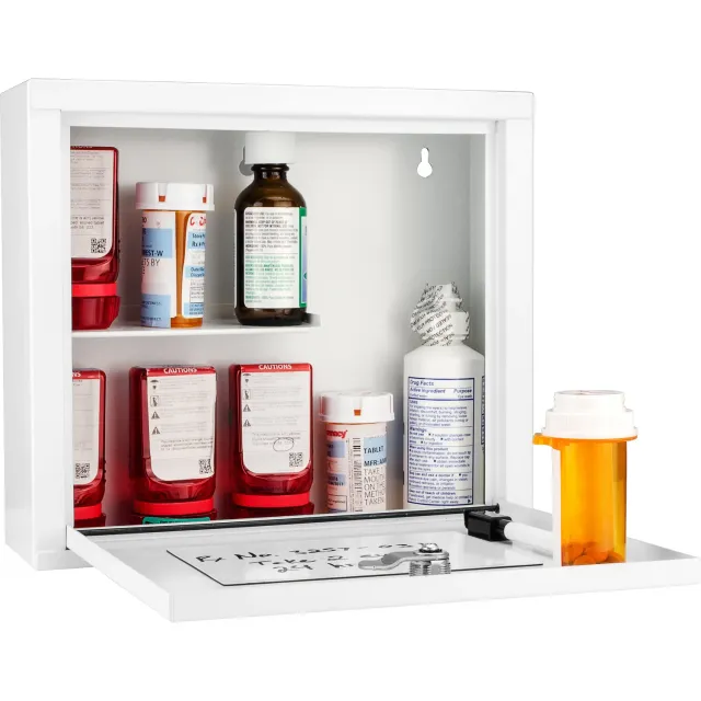 Barska CB12820 medicijnkastje met slot staal