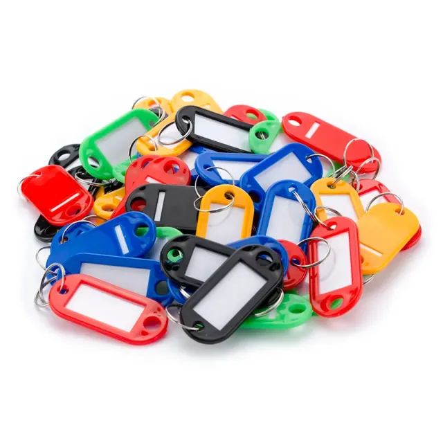 Barska sleutellabels groot 50-pack assorti key tags