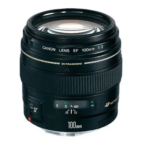 Canon 100mm f/2 portretobjectief EF