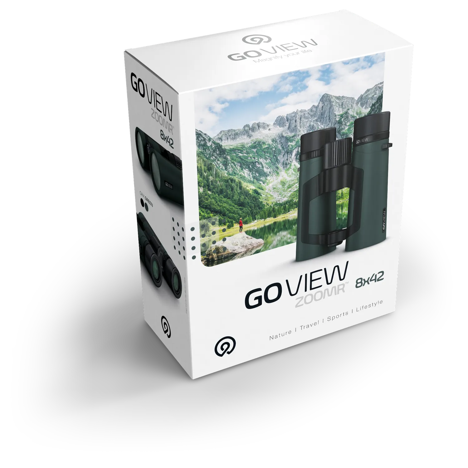 Go View ZoomR 8x42 verrekijker groot beeldveld