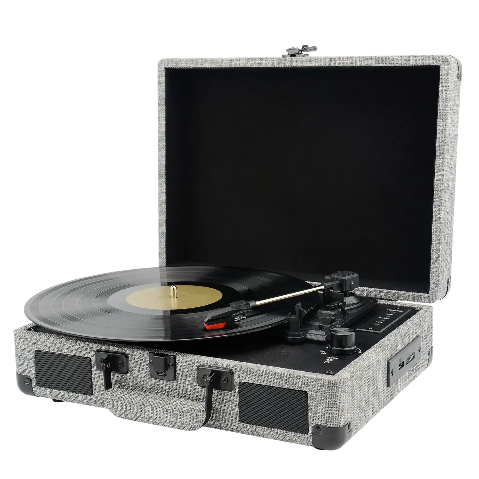 Maginon RRP-1 platenspeler grijs bluetooth B-ware koffer