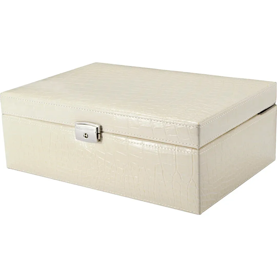 Barska Cheri Bliss BF12504 sieradendoos creme croco slot