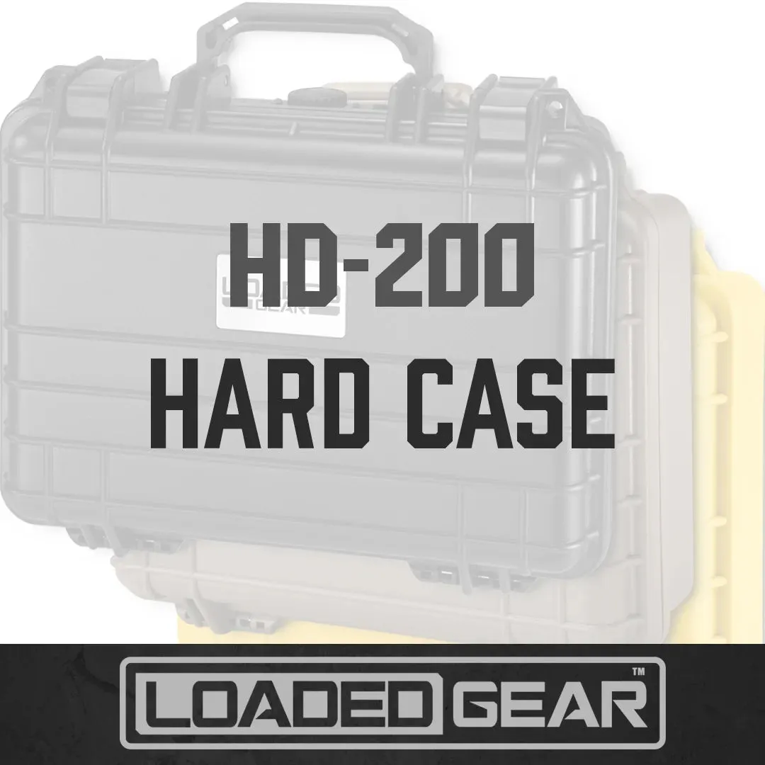 Barska Loaded Gear HD-200 beschermkoffer zwart waterdicht