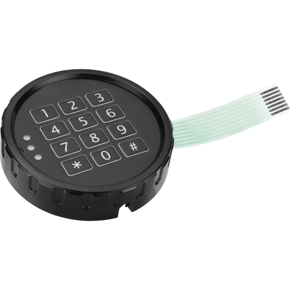 Barska Black Round Digital Keypad-J toetsenpaneel zwart rond