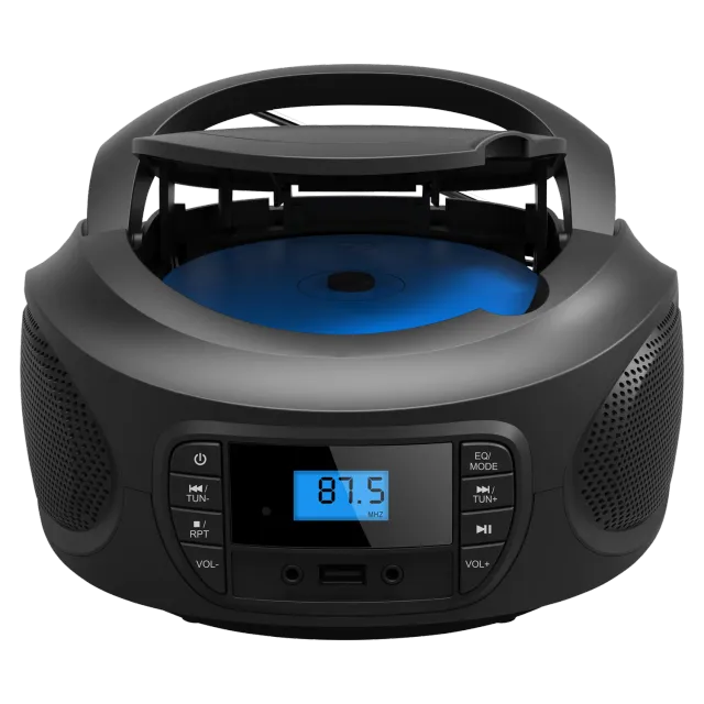 Maginon CB-2 boombox zwart CD cassette radio