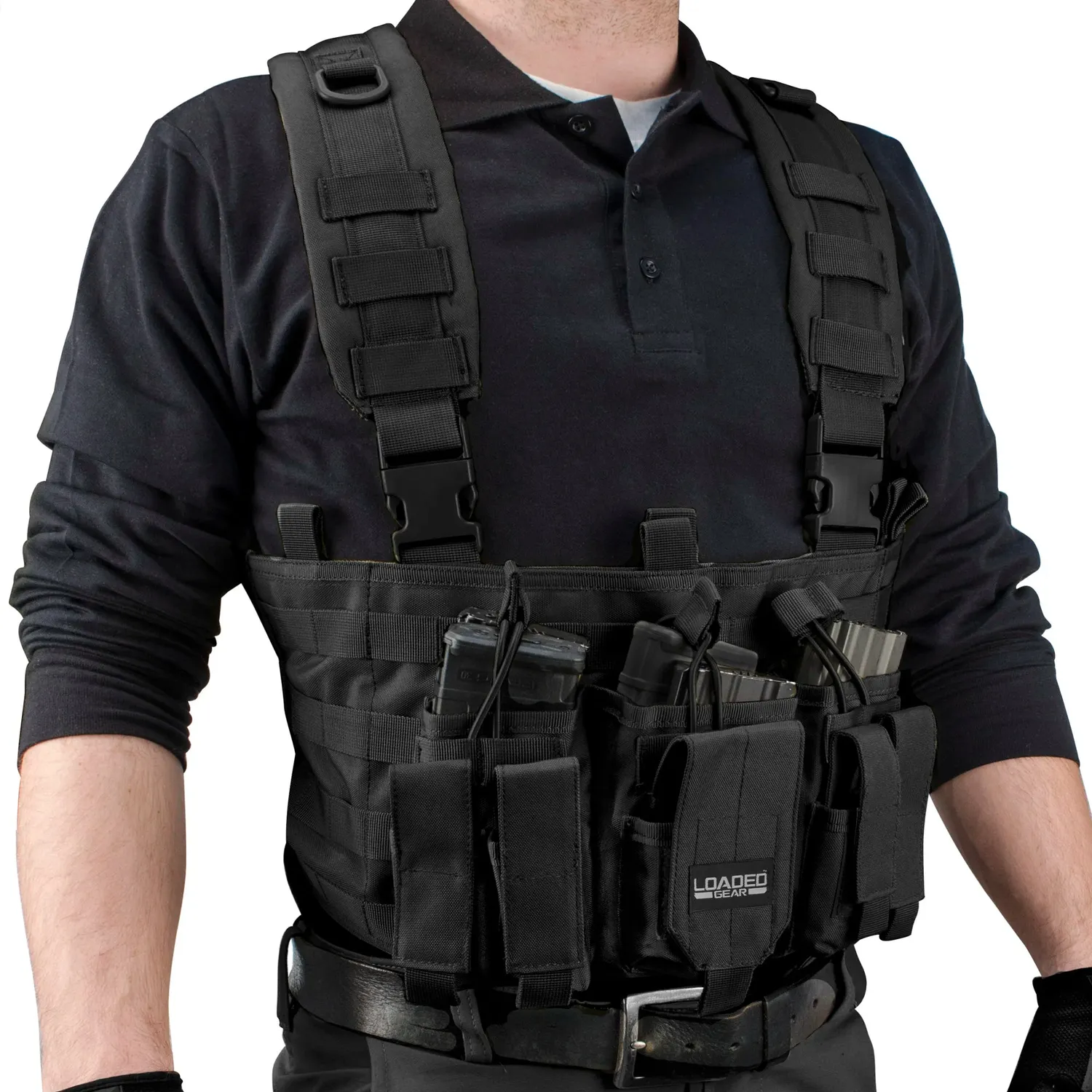 Barska Loaded Gear VX-400 chest rig zwart molle