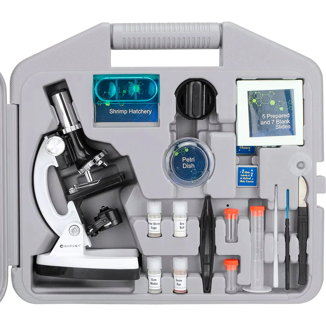 Barska AY12938 microscoopset 300x-1200x met koffer