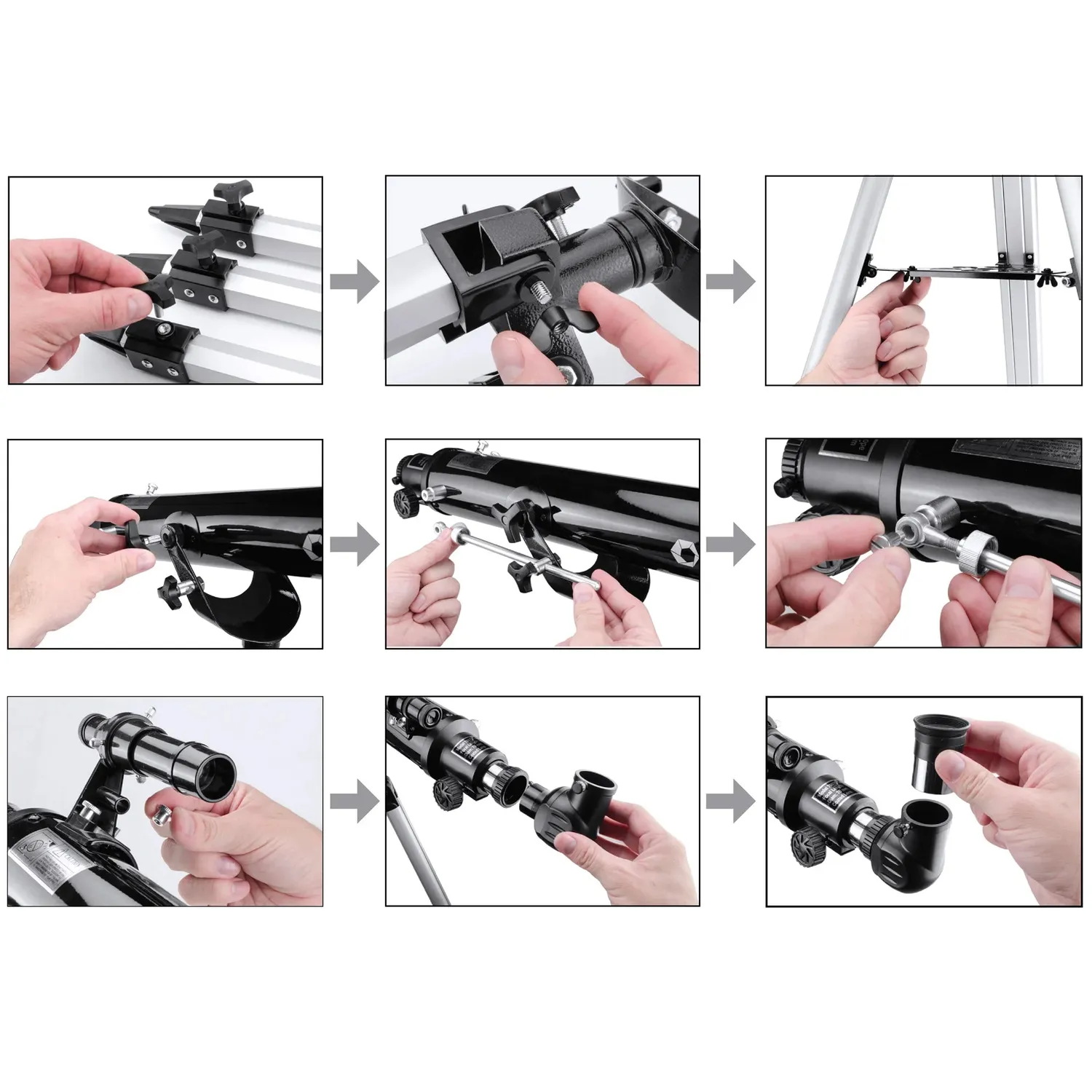 Barska Starwatcher 70070 refractor telescoop 525x