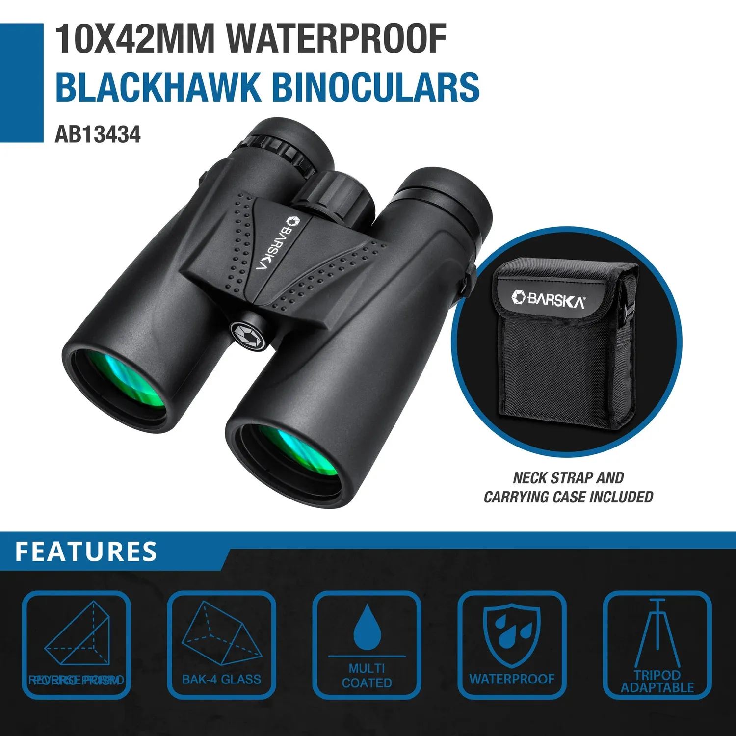 Barska Blackhawk 10x42 AB13434 verrekijker waterdicht