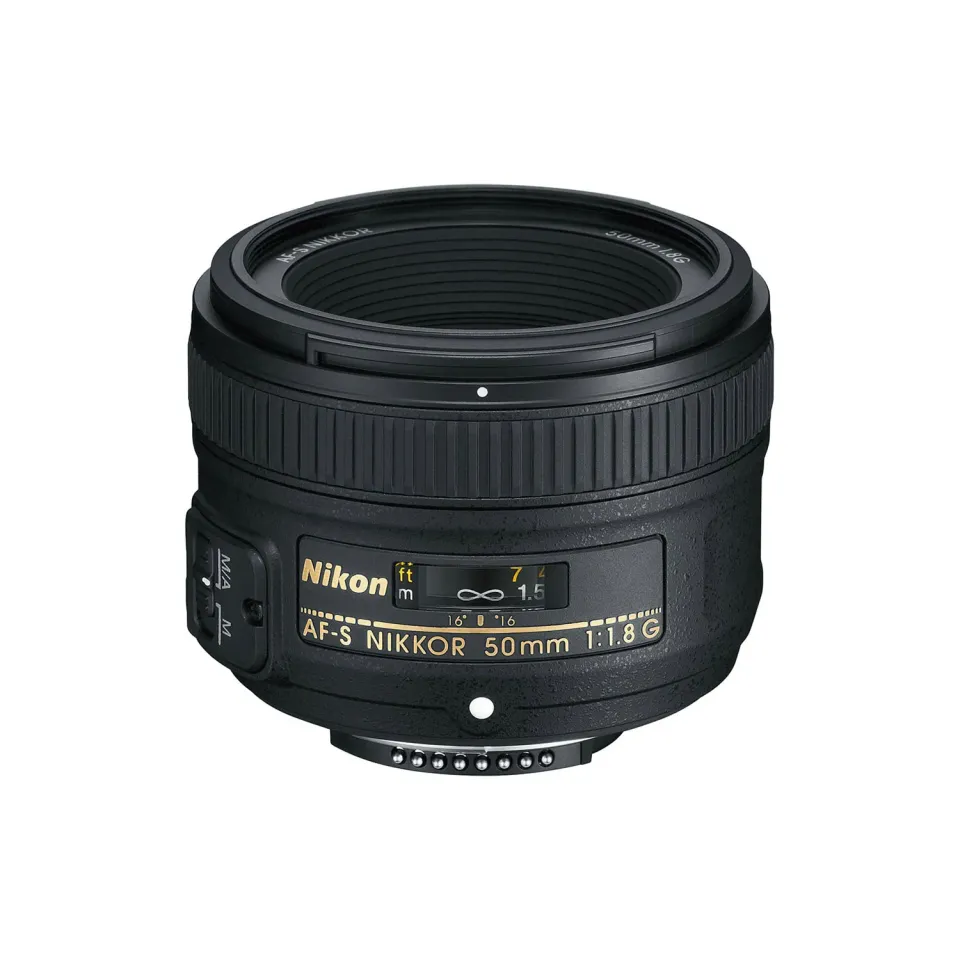 Nikon AF-S 50mm f/1.8G objectief FX lichtsterk