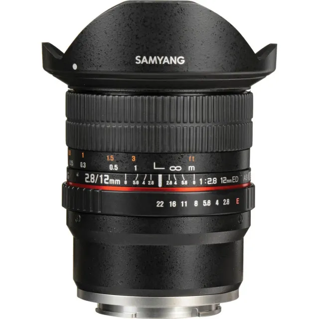 Liquid Eye Samyang 12 F2.8 ED AS lenspoort fisheye